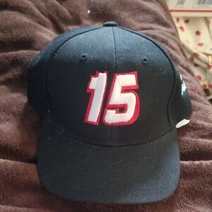 Black Cap with Red and White Number 15